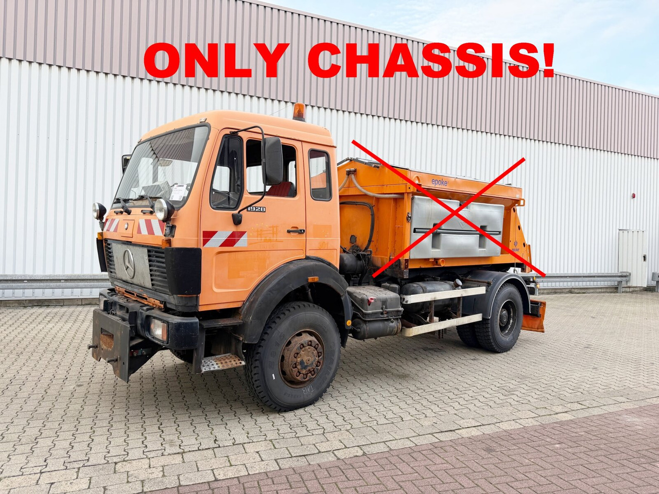 Mercedes-Benz NG 1928 A 4x4 NG 1928 A 4x4, V8-Motor, Winterdienstaustattung - Autocarro telaio: foto 1 Mercedes-Benz NG 1928 A 4x4 NG 1928 A 4x4, V8-Motor, Winterdienstaustattung - Autocarro telaio: foto 1