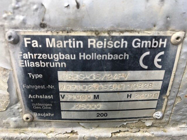Semirimorchio piano mobile Reisch RSBS-35/24 PV RSBS-35/24 PV Walkingfloor ca. 86m³, Alu: foto 11
