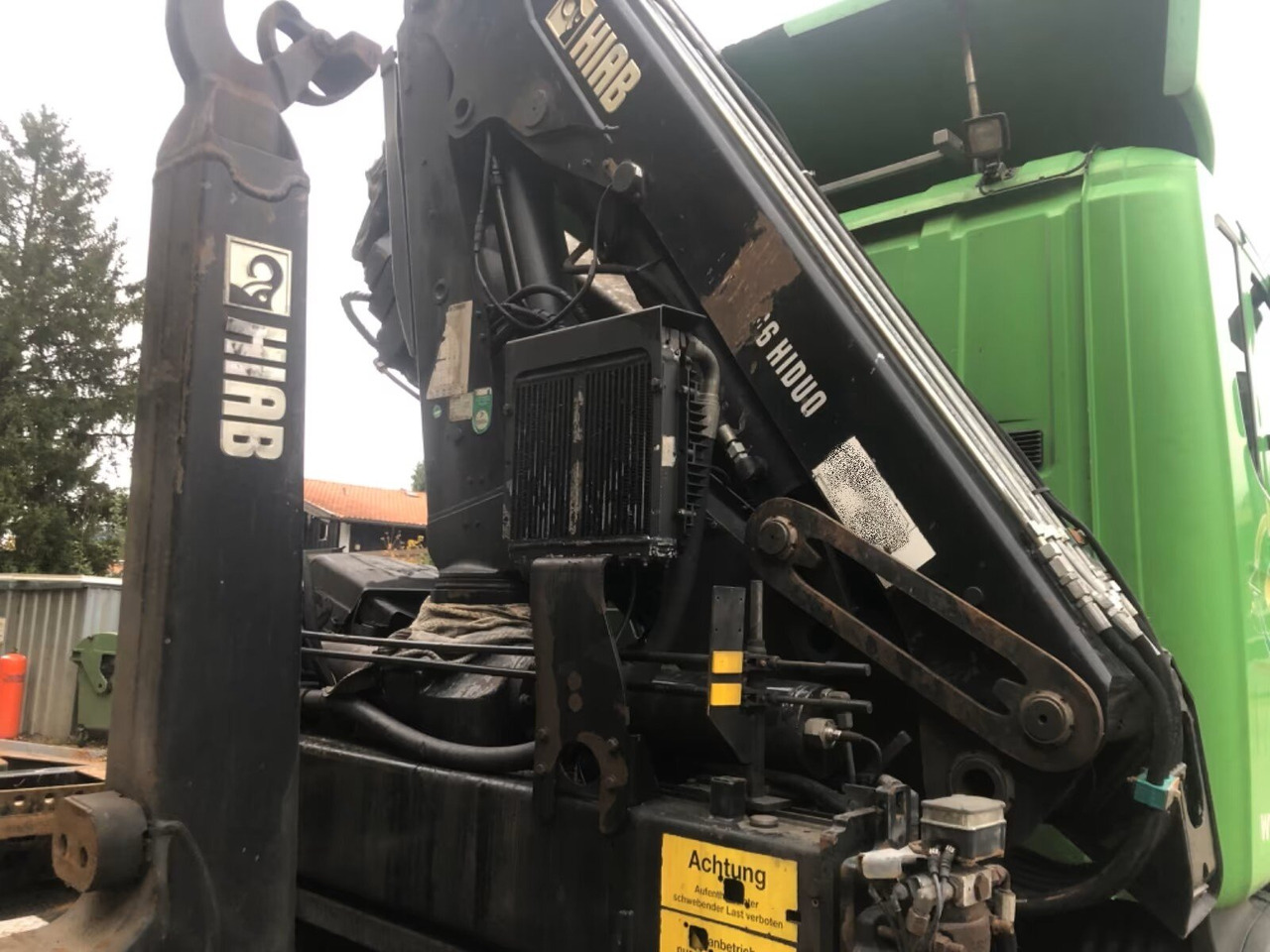 Scania Scania G 480/6x2-4 Scania G 480/6x2-4, Lenk-Liftachse, Hiab Kran Funk 166 HD-3, Abroller XR 18 S 59 - Autocarro scarrabile, Camion con gru: foto 5 Scania Scania G 480/6x2-4 Scania G 480/6x2-4, Lenk-Liftachse, Hiab Kran Funk 166 HD-3, Abroller XR 18 S 59 - Autocarro scarrabile, Camion con gru: foto 5