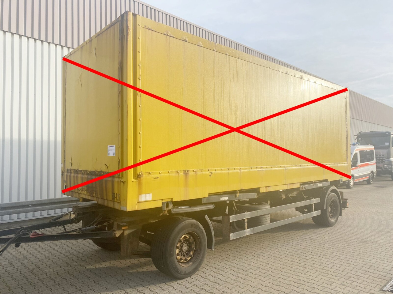 Schmitz Cargobull AWF 18 AWF 18 - Rimorchio portacontainer/ Caisse interchangeable: foto 1 Schmitz Cargobull AWF 18 AWF 18 - Rimorchio portacontainer/ Caisse interchangeable: foto 1