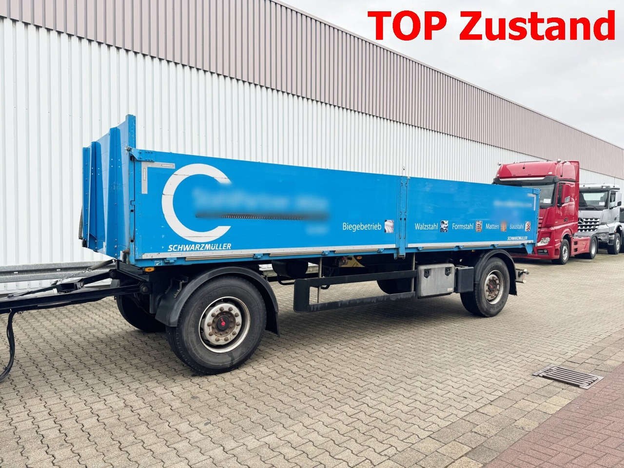 Schwarzmüller T-Serie T-Serie, TOP-Zustand - Rimorchio pianale/ Cassonato: foto 1 Schwarzmüller T-Serie T-Serie, TOP-Zustand - Rimorchio pianale/ Cassonato: foto 1