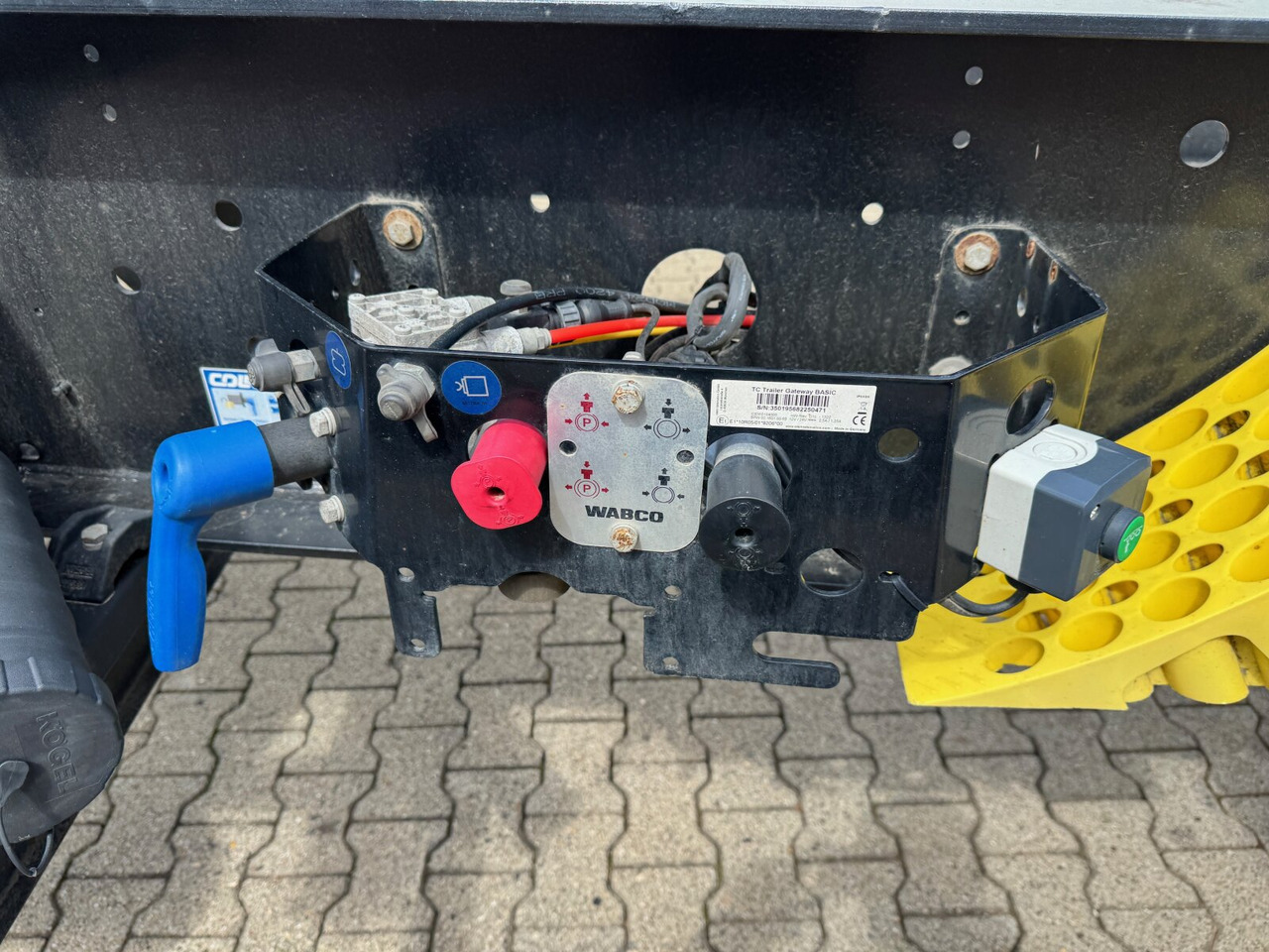 Kögel Port 45 Simplex Container-Chassis Port 45 Simplex, Container-Chassis, 20/2x20/30/40/45 Fuß, ausziehbar - Semirimorchio: foto 3 Kögel Port 45 Simplex Container-Chassis Port 45 Simplex, Container-Chassis, 20/2x20/30/40/45 Fuß, ausziehbar - Semirimorchio: foto 3