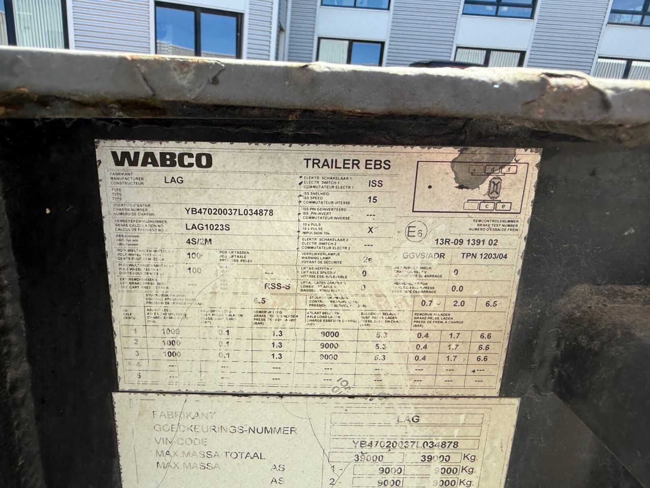 Lag 0-3-39 CD Containerchassis 0-3-39 CD Containerchassis, 20ft und 30ft, ADR - Semirimorchio: foto 2 Lag 0-3-39 CD Containerchassis 0-3-39 CD Containerchassis, 20ft und 30ft, ADR - Semirimorchio: foto 2