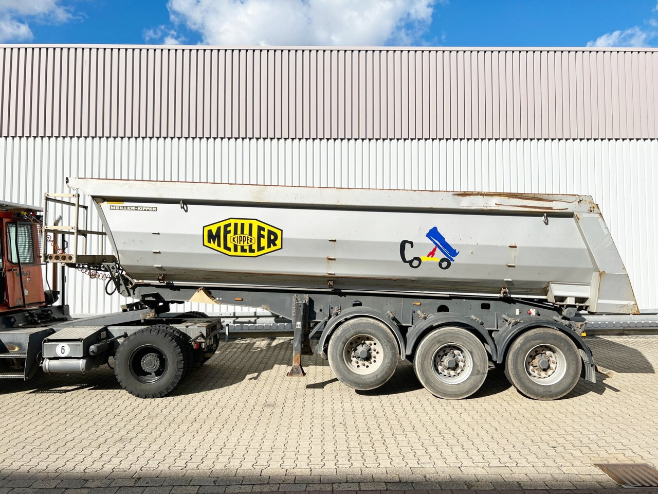 Meiller MHPS 12/27 MHPS 12/27 NOSS2, Stahlmulde ca. 26m³, Liftachse - Semirimorchio: foto 5 Meiller MHPS 12/27 MHPS 12/27 NOSS2, Stahlmulde ca. 26m³, Liftachse - Semirimorchio: foto 5