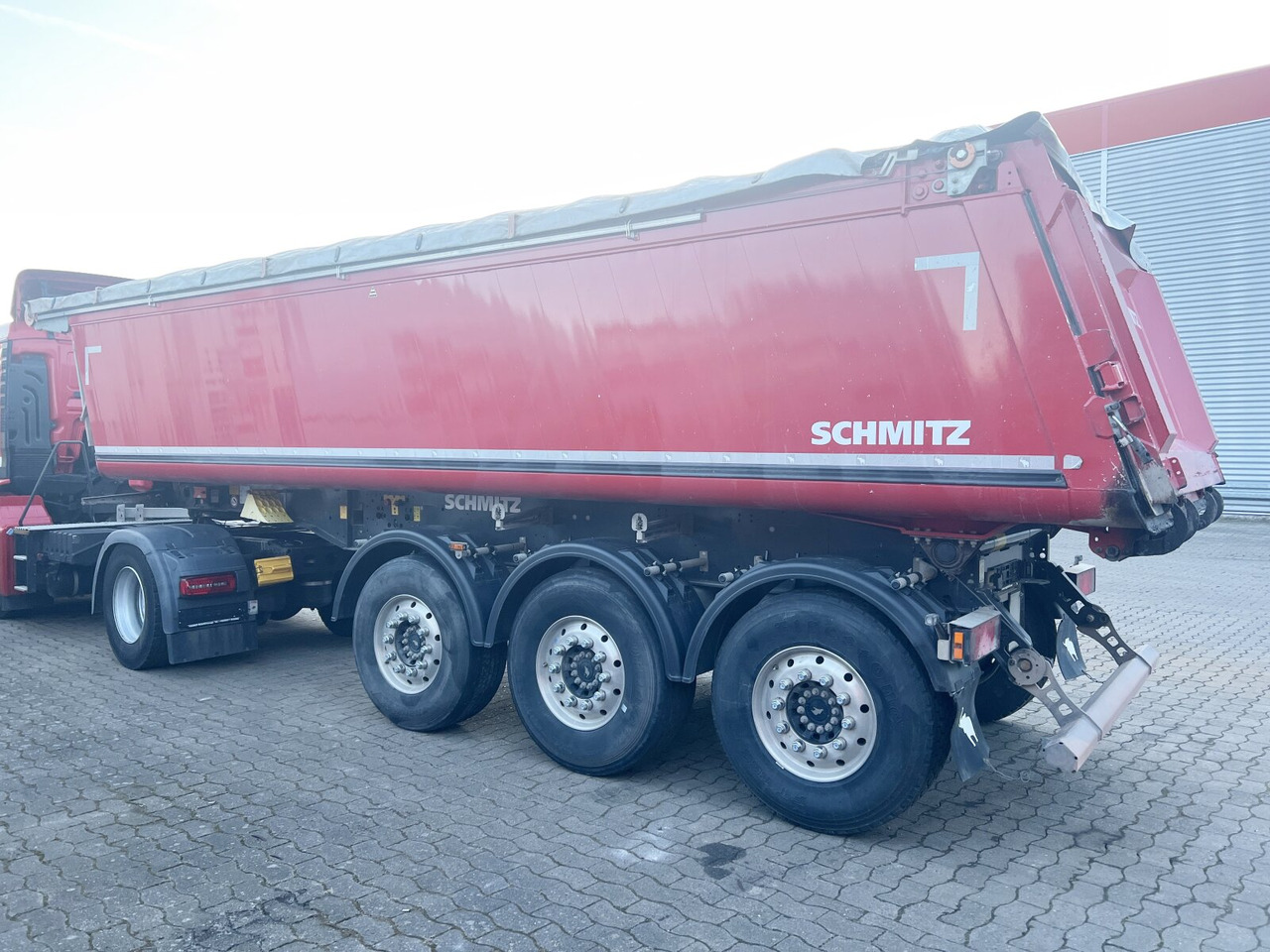 Schmitz Cargobull SKI 24 SL 7.2 SKI 24 SL 7.2, Alumulde ca. 24m³, Liftachse, E-Verdeck, Funk - Semirimorchio: foto 4 Schmitz Cargobull SKI 24 SL 7.2 SKI 24 SL 7.2, Alumulde ca. 24m³, Liftachse, E-Verdeck, Funk - Semirimorchio: foto 4