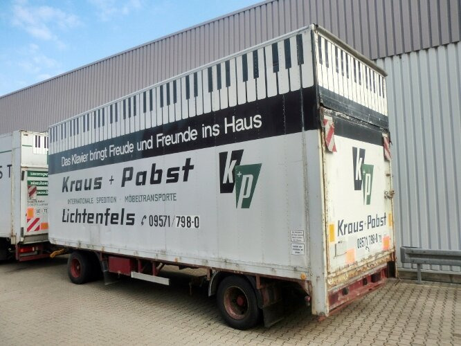 Sommer - - Sommer AC 160 TL, Möbelkofferanhänger, LBW, 55cbm - Rimorchio furgonato: foto 2 Sommer - - Sommer AC 160 TL, Möbelkofferanhänger, LBW, 55cbm - Rimorchio furgonato: foto 2
