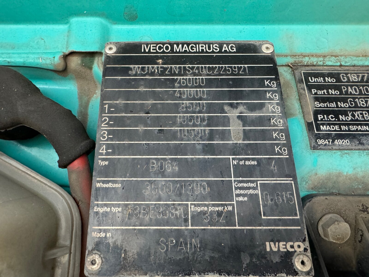 Trakker AD260T45W 6x6 Trakker AD260T45W 6x6 - Autocarro telaio: foto 5 Trakker AD260T45W 6x6 Trakker AD260T45W 6x6 - Autocarro telaio: foto 5