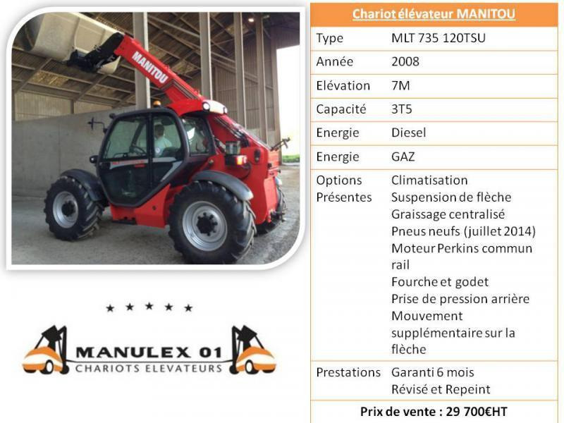 Manitou MLT735 120LSU Turbo - Sollevatore telescopico: foto 2 Manitou MLT735 120LSU Turbo - Sollevatore telescopico: foto 2