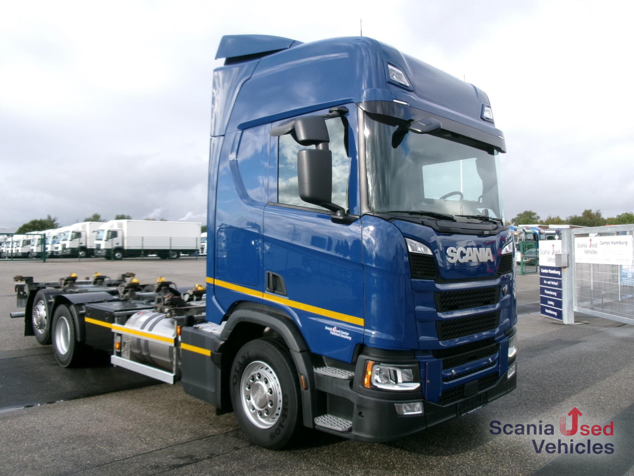 SCANIA R 410 B6x2*4NB SDG LNG GAS - Autocarro portacontainer/ Caisse interchangeable: foto 1 SCANIA R 410 B6x2*4NB SDG LNG GAS - Autocarro portacontainer/ Caisse interchangeable: foto 1