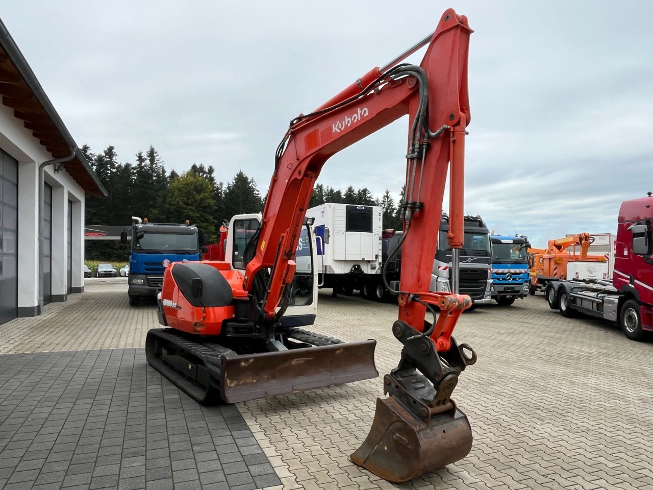Kubota KX 080-3 Powertilt MS 08 - Miniescavatore: foto 3 Kubota KX 080-3 Powertilt MS 08 - Miniescavatore: foto 3