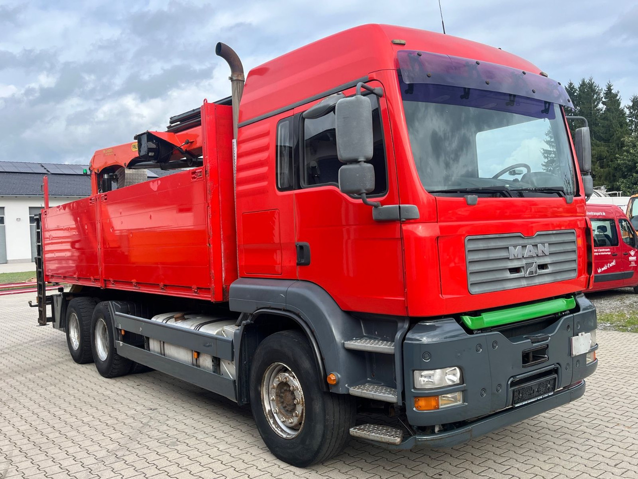 MAN TGA 26.480 mit Palfinger PK 24001L mit Winde - Autocarro con pianale/ Cassone fisso, Camion con gru: foto 3 MAN TGA 26.480 mit Palfinger PK 24001L mit Winde - Autocarro con pianale/ Cassone fisso, Camion con gru: foto 3