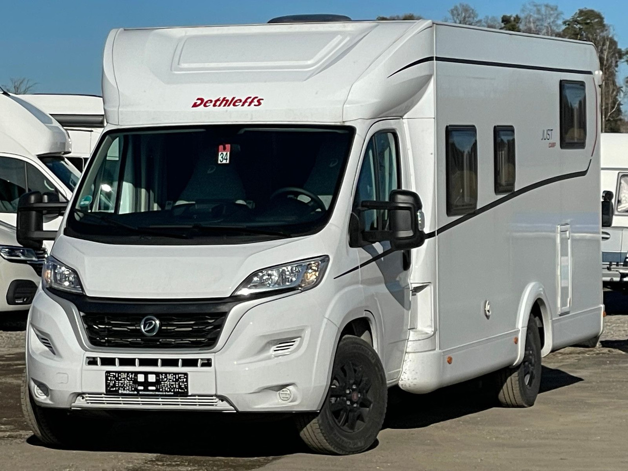 Dethleffs Just T 7052 EB mit Hubbett,Fiat,Markise,RFK,Navi - Camper profilato: foto 3 Dethleffs Just T 7052 EB mit Hubbett,Fiat,Markise,RFK,Navi - Camper profilato: foto 3