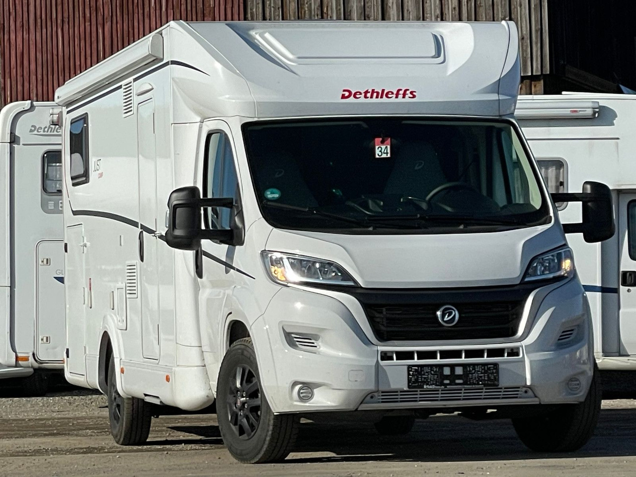 Dethleffs Just T 7052 EB mit Hubbett,Fiat,Markise,RFK,Navi - Camper profilato: foto 1 Dethleffs Just T 7052 EB mit Hubbett,Fiat,Markise,RFK,Navi - Camper profilato: foto 1