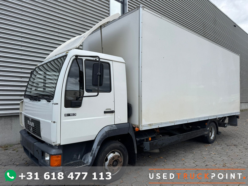 MAN 8.163 / Tail Lift / Manual / 3 Seats / Belgium Truck - Autocarro furgonato: foto 1 MAN 8.163 / Tail Lift / Manual / 3 Seats / Belgium Truck - Autocarro furgonato: foto 1