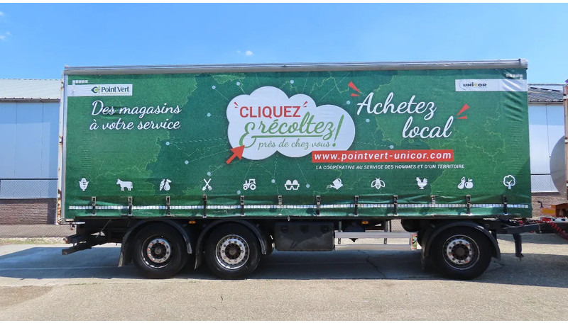 Lecitrailer 27000 kg! Liftaxel, 3 axel BPW, Edscha - Rimorchio centinato: foto 1 Lecitrailer 27000 kg! Liftaxel, 3 axel BPW, Edscha - Rimorchio centinato: foto 1
