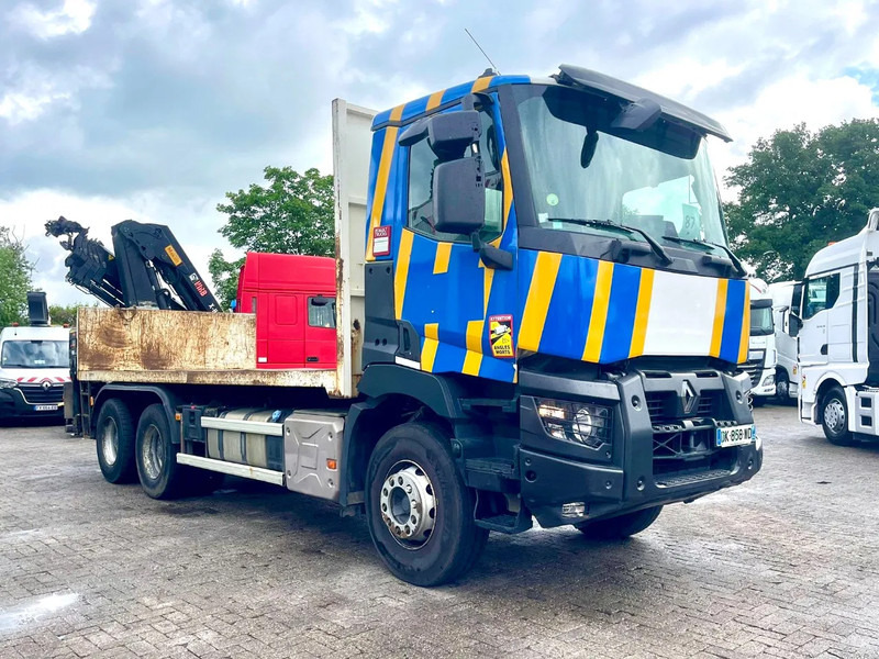 Renault C430 HIAB X-HIDOU 18 8 , RETARDER, WHEELBASE 4.35M, NAVI - Camion con gru: foto 1 Renault C430 HIAB X-HIDOU 18 8 , RETARDER, WHEELBASE 4.35M, NAVI - Camion con gru: foto 1