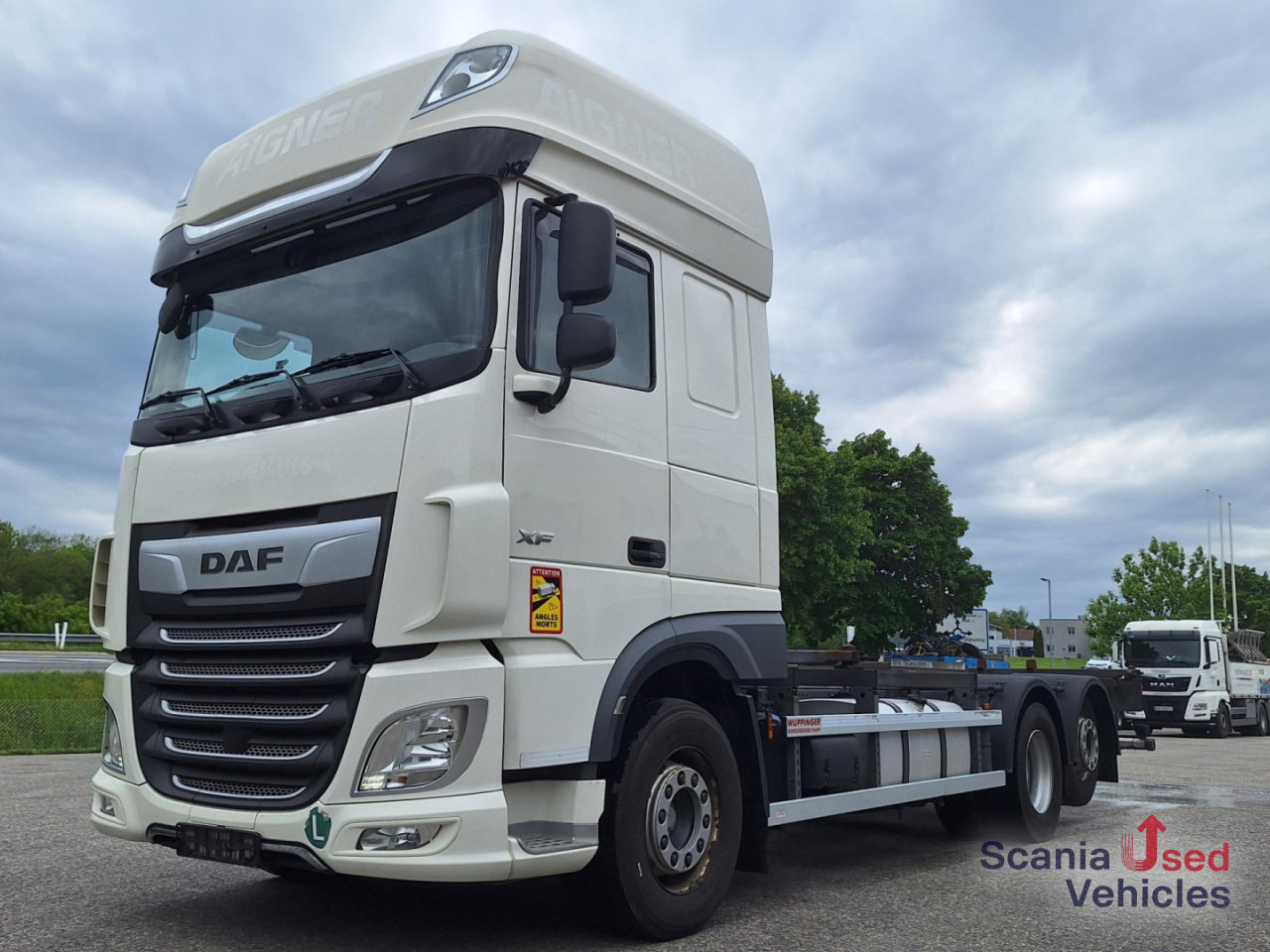 DAF XF 480 6x2 SSC Intarder ! - Autocarro portacontainer/ Caisse interchangeable: foto 1 DAF XF 480 6x2 SSC Intarder ! - Autocarro portacontainer/ Caisse interchangeable: foto 1