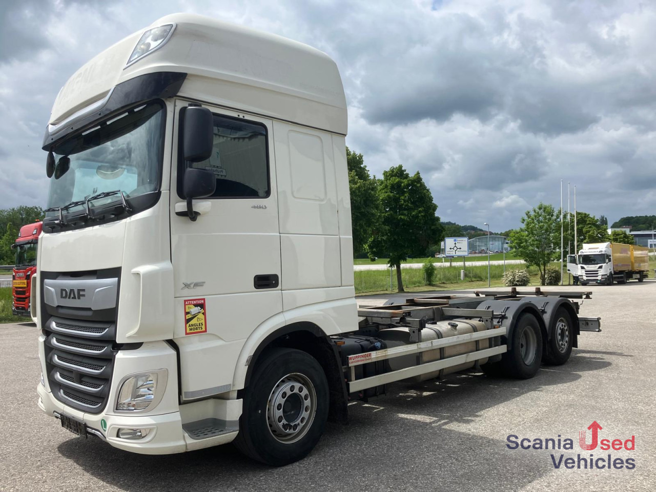 DAF XF 480 6x2 SSC Intarder ! - Autocarro portacontainer/ Caisse interchangeable: foto 1 DAF XF 480 6x2 SSC Intarder ! - Autocarro portacontainer/ Caisse interchangeable: foto 1