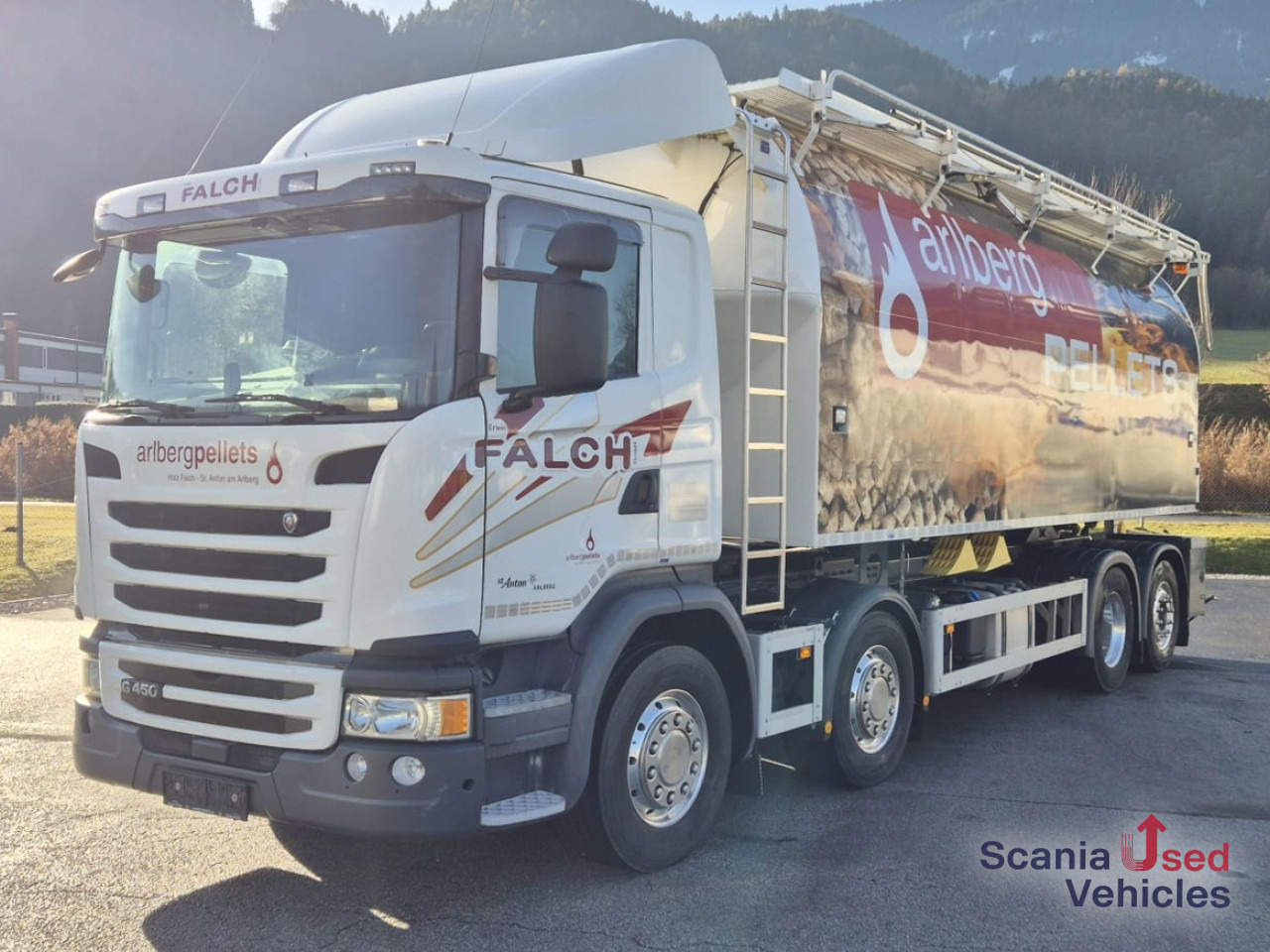 SCANIA G 450 LB8x2*6MNB Pelletssilo! - Camion cisterna: foto 1 SCANIA G 450 LB8x2*6MNB Pelletssilo! - Camion cisterna: foto 1