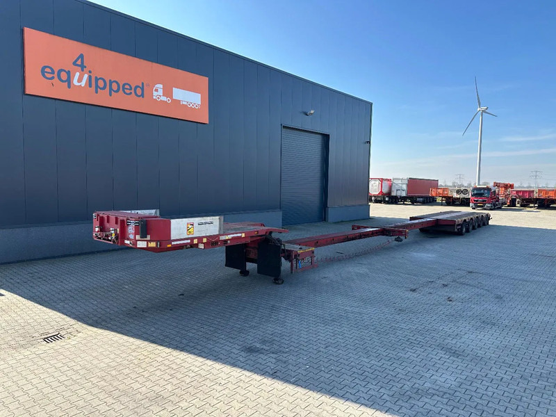 Broshuis 5ABSD-68/2, FIVE AXLE HYDRAULIC STEERED DOUBLE EXTENDABLE (27m) SEMI LOW LOADER - Semirimorchio pianale ribassato: foto 2 Broshuis 5ABSD-68/2, FIVE AXLE HYDRAULIC STEERED DOUBLE EXTENDABLE (27m) SEMI LOW LOADER - Semirimorchio pianale ribassato: foto 2