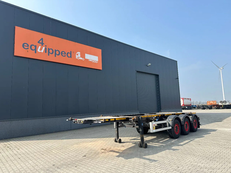 Burg 20FT ADR (EX/II, EX/III, FL, AT) Chassis, Leergewicht : 3.690kg, SAF INTRADISC, 2x Liftachse, NL-Chassis - Semirimorchio portacontainer/ Caisse interchangeable: foto 1 Burg 20FT ADR (EX/II, EX/III, FL, AT) Chassis, Leergewicht : 3.690kg, SAF INTRADISC, 2x Liftachse, NL-Chassis - Semirimorchio portacontainer/ Caisse interchangeable: foto 1