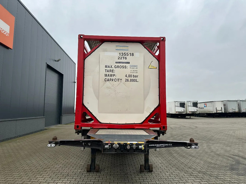 Burg 20FT ADR (EX/II, EX/III, FL, AT) Chassis + Tankcontainer 26.000L /3 baffels - Semirimorchio cisterna: foto 5 Burg 20FT ADR (EX/II, EX/III, FL, AT) Chassis + Tankcontainer 26.000L /3 baffels - Semirimorchio cisterna: foto 5
