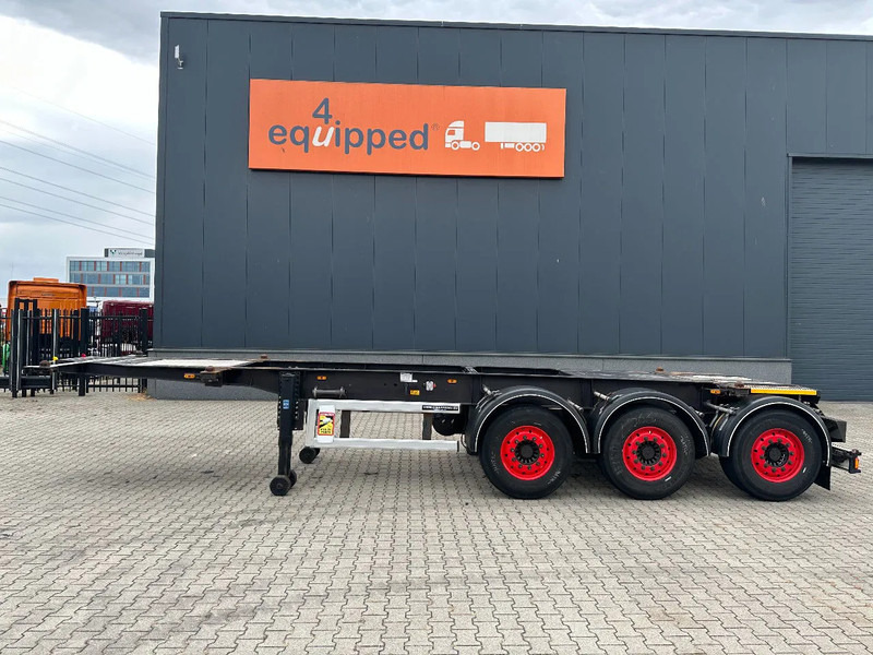 Burg 20FT (SWAP) / 3-axles, 3.400kg, SAF INTRADISC, ADR, 2x LIFTAXLE, NL-chassis - Semirimorchio portacontainer/ Caisse interchangeable: foto 2 Burg 20FT (SWAP) / 3-axles, 3.400kg, SAF INTRADISC, ADR, 2x LIFTAXLE, NL-chassis - Semirimorchio portacontainer/ Caisse interchangeable: foto 2