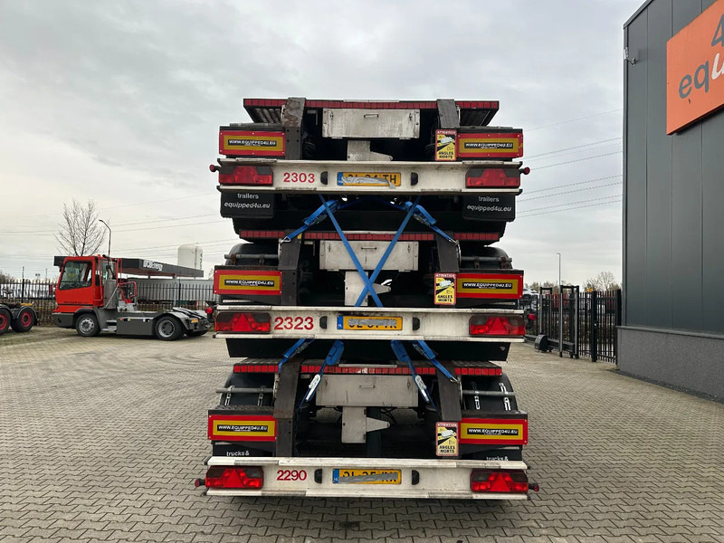 Burg stack of 3x BURG 20FT ADR (EX/II, EX/III, FL, AT) Chassis, Empty weight : 3.690kg, SAF INTRADISC, 2x Liftaxle, NL-chassis - Semirimorchio portacontainer/ Caisse interchangeable: foto 5 Burg stack of 3x BURG 20FT ADR (EX/II, EX/III, FL, AT) Chassis, Empty weight : 3.690kg, SAF INTRADISC, 2x Liftaxle, NL-chassis - Semirimorchio portacontainer/ Caisse interchangeable: foto 5