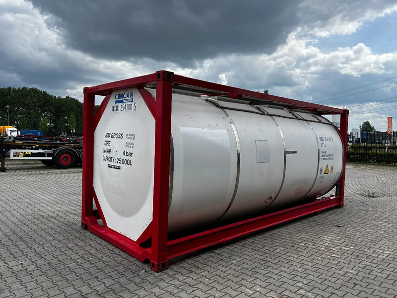 CIMC 20FT ISO, 25.010L/1-COMP/3 BAFFELS/4 shutters, ADR valid until 01/2027 - Serbatoio di stoccaggio: foto 4 CIMC 20FT ISO, 25.010L/1-COMP/3 BAFFELS/4 shutters, ADR valid until 01/2027 - Serbatoio di stoccaggio: foto 4