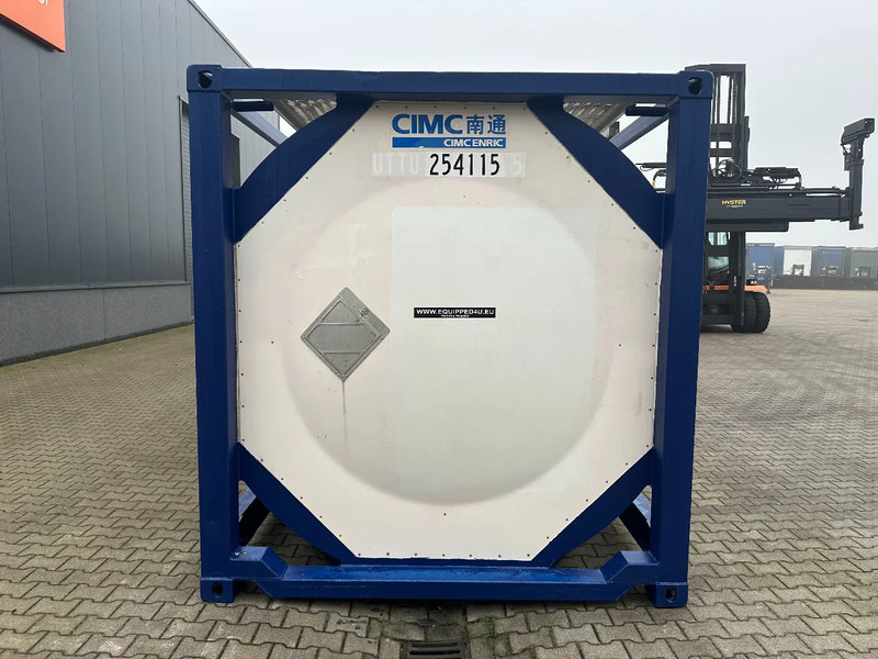 CIMC 20FT ISO, 25.050L / 1-COMP / 3 BAFFELS / T12 / 22T6 /, 4 manholes, ADR valid until 12/2026 - Serbatoio di stoccaggio: foto 5 CIMC 20FT ISO, 25.050L / 1-COMP / 3 BAFFELS / T12 / 22T6 /, 4 manholes, ADR valid until 12/2026 - Serbatoio di stoccaggio: foto 5