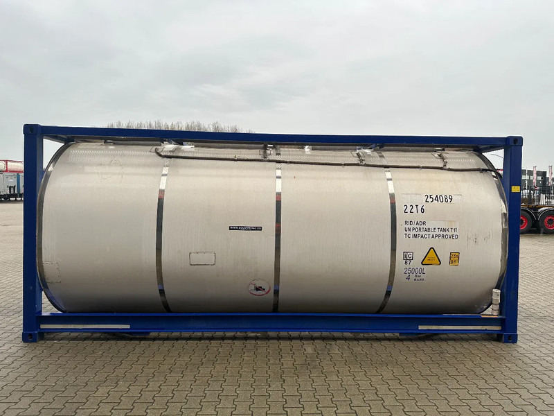 CIMC 20FT ISO, 25.060L / 1-COMP / 3 BAFFELS / T11 / 4 manholes / ADR valid until 10/2027 - Serbatoio di stoccaggio: foto 3 CIMC 20FT ISO, 25.060L / 1-COMP / 3 BAFFELS / T11 / 4 manholes / ADR valid until 10/2027 - Serbatoio di stoccaggio: foto 3