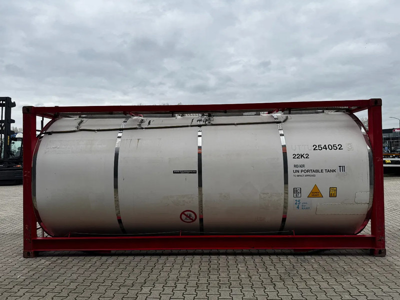 CIMC 20FT ISO, 25.080L / 1-COMP / 3 BAFFELS / T12 / 4 manholes / ADR valid until 02/2027 - Serbatoio di stoccaggio: foto 3 CIMC 20FT ISO, 25.080L / 1-COMP / 3 BAFFELS / T12 / 4 manholes / ADR valid until 02/2027 - Serbatoio di stoccaggio: foto 3