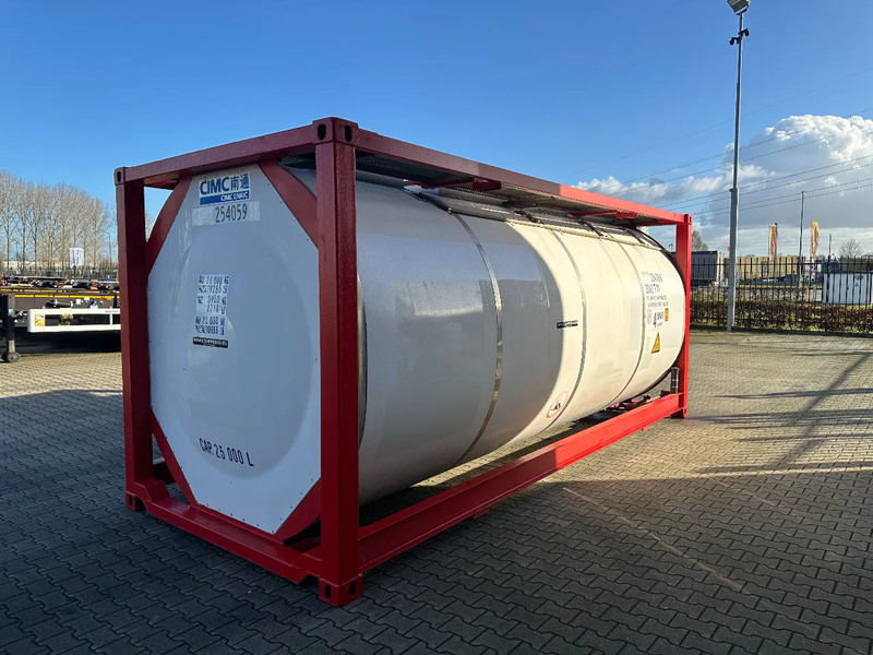 CIMC 20FT ISO, 25.080L / 1-COMP / 3 BAFFELS / T12 / 4 manholes / ADR valid until 12/2026 - Serbatoio di stoccaggio: foto 4 CIMC 20FT ISO, 25.080L / 1-COMP / 3 BAFFELS / T12 / 4 manholes / ADR valid until 12/2026 - Serbatoio di stoccaggio: foto 4
