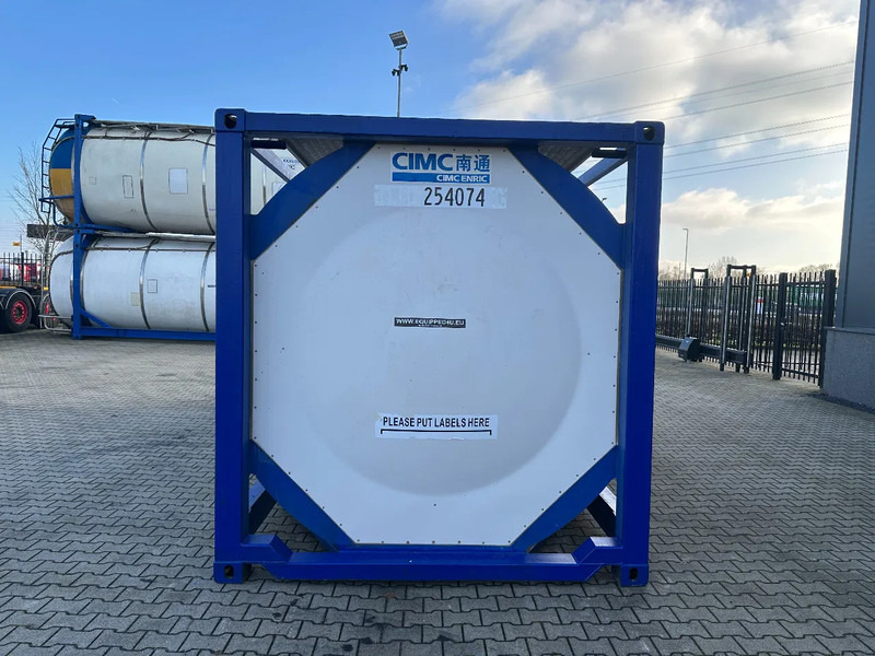 CIMC 20FT ISO, 25.090L / 1-COMP / 3 BAFFELS / T12 / 4 manholes / ADR valid until 02/2027 - Serbatoio di stoccaggio: foto 5 CIMC 20FT ISO, 25.090L / 1-COMP / 3 BAFFELS / T12 / 4 manholes / ADR valid until 02/2027 - Serbatoio di stoccaggio: foto 5