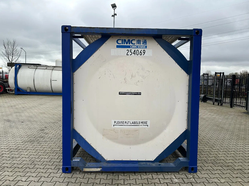 CIMC 20FT ISO, 25.090L / 1-COMP / 3 BAFFELS / T12 / 4 manholes / ADR valid until 06/2027 - Serbatoio di stoccaggio: foto 5 CIMC 20FT ISO, 25.090L / 1-COMP / 3 BAFFELS / T12 / 4 manholes / ADR valid until 06/2027 - Serbatoio di stoccaggio: foto 5
