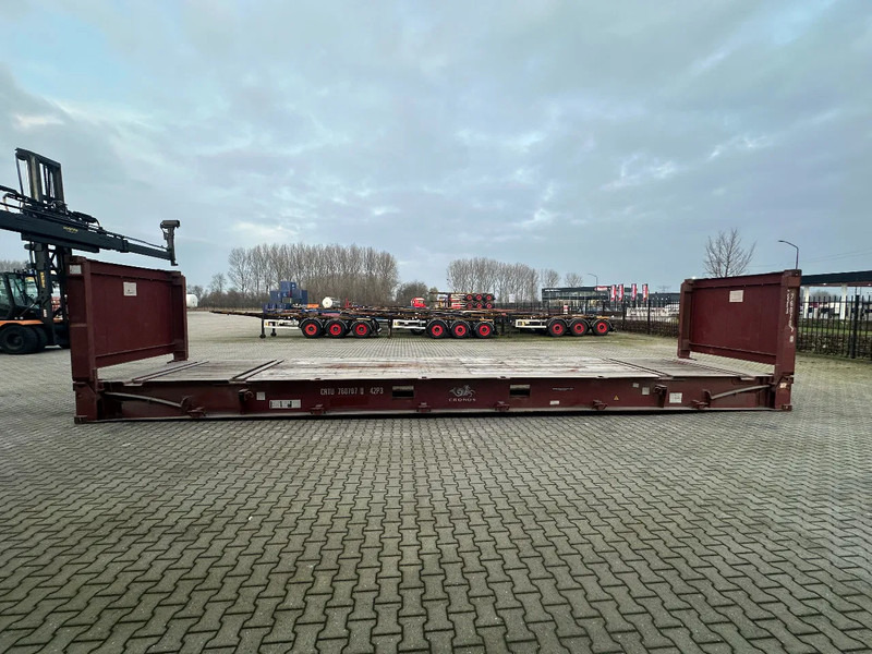 CIMC 40FT FLATRACK FLUSH FOLDING / 10x available - Container marittimo: foto 3 CIMC 40FT FLATRACK FLUSH FOLDING / 10x available - Container marittimo: foto 3