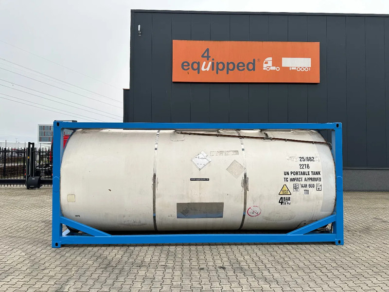 Consani 25.100L / 1-COMP, 20FT ISO, UN PORTABLE T11, 2,5Y-inspection till: 02-2028 - Serbatoio di stoccaggio: foto 3 Consani 25.100L / 1-COMP, 20FT ISO, UN PORTABLE T11, 2,5Y-inspection till: 02-2028 - Serbatoio di stoccaggio: foto 3