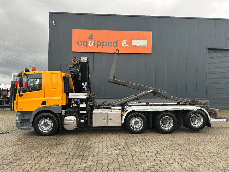 DAF CF 85.410 8x2 / HMF 3000 K6 crane (30T/m 6x extendable) + remote / HYVALIFT 26Tkg HOOK, / EURO-5 / NL-TRUCK - Autocarro scarrabile, Camion con gru: foto 5 DAF CF 85.410 8x2 / HMF 3000 K6 crane (30T/m 6x extendable) + remote / HYVALIFT 26Tkg HOOK, / EURO-5 / NL-TRUCK - Autocarro scarrabile, Camion con gru: foto 5