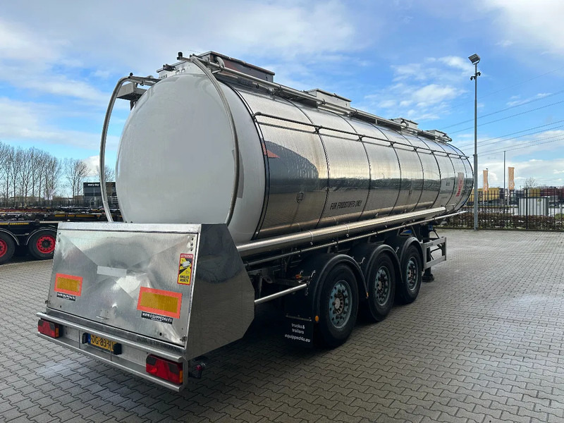 Feldbinder LEBENSMITTEL / LEVENSMIDDELEN FOOD / 33.500L / 3-COMP / PUMPE / INOX / NL-trailer / APK: 07-2026 - Semirimorchio cisterna: foto 3 Feldbinder LEBENSMITTEL / LEVENSMIDDELEN FOOD / 33.500L / 3-COMP / PUMPE / INOX / NL-trailer / APK: 07-2026 - Semirimorchio cisterna: foto 3