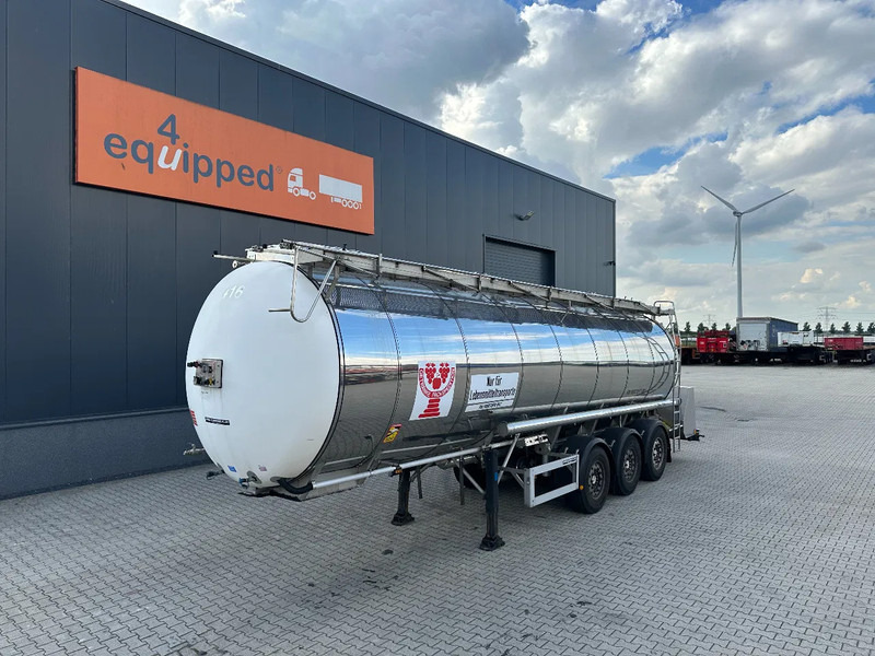 Feldbinder LEVENSMIDDELEN / FOOD / LEBENSMITTEL / 33.500L / 3-COMP / POMP / NL-trailer / APK: 03-2026 - Semirimorchio cisterna: foto 1 Feldbinder LEVENSMIDDELEN / FOOD / LEBENSMITTEL / 33.500L / 3-COMP / POMP / NL-trailer / APK: 03-2026 - Semirimorchio cisterna: foto 1