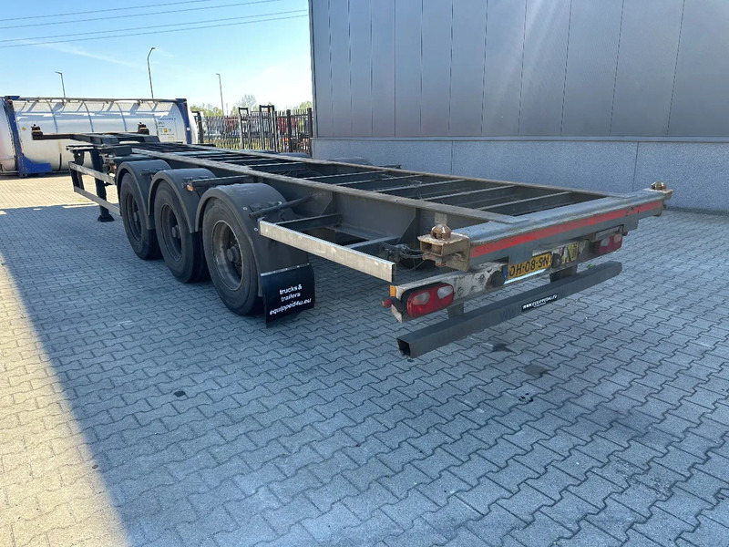 Groenewegen 40FT HC, 2x20FT, BPW+schijfremmen, NL-Chassis - Semirimorchio portacontainer/ Caisse interchangeable: foto 3 Groenewegen 40FT HC, 2x20FT, BPW+schijfremmen, NL-Chassis - Semirimorchio portacontainer/ Caisse interchangeable: foto 3