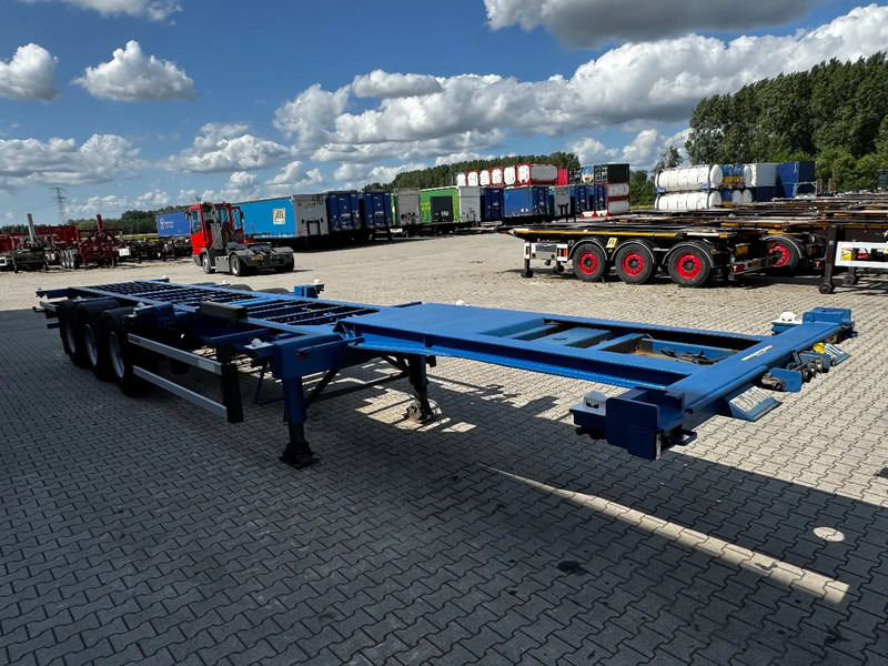 Groenewegen 40FT HC-chassis, BPW+Trommel, Liftachse, NL-Chassis - Semirimorchio portacontainer/ Caisse interchangeable: foto 4 Groenewegen 40FT HC-chassis, BPW+Trommel, Liftachse, NL-Chassis - Semirimorchio portacontainer/ Caisse interchangeable: foto 4