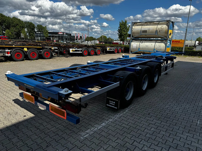 Groenewegen 40FT HC-chassis, BPW+Trommel, Liftachse, NL-Chassis - Semirimorchio portacontainer/ Caisse interchangeable: foto 5 Groenewegen 40FT HC-chassis, BPW+Trommel, Liftachse, NL-Chassis - Semirimorchio portacontainer/ Caisse interchangeable: foto 5