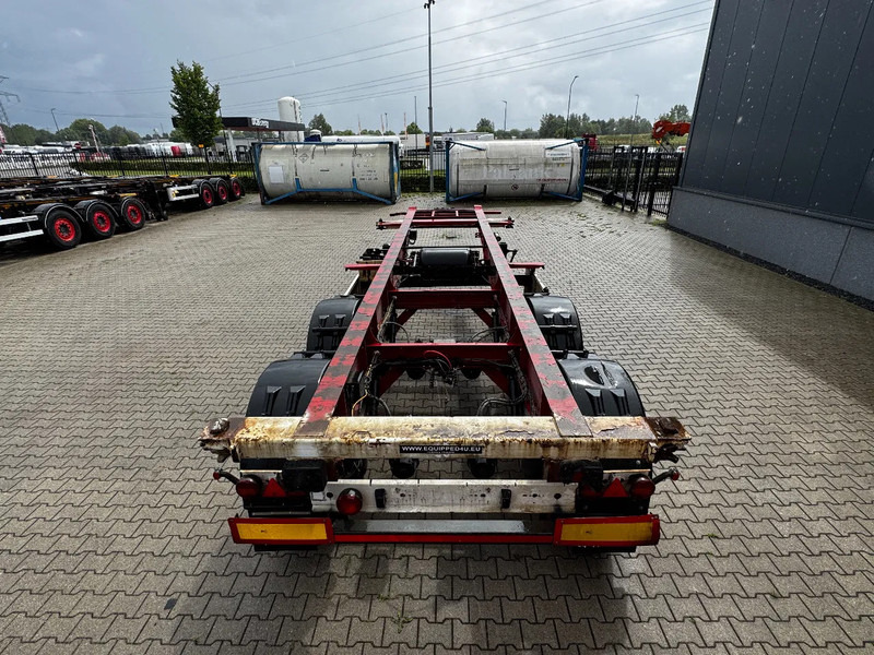 Krone 2-axle 20FT chassis, BPW + drumbrakes, airsuspension, empty weight: 3.180kg, 2x available - Semirimorchio portacontainer/ Caisse interchangeable: foto 4 Krone 2-axle 20FT chassis, BPW + drumbrakes, airsuspension, empty weight: 3.180kg, 2x available - Semirimorchio portacontainer/ Caisse interchangeable: foto 4
