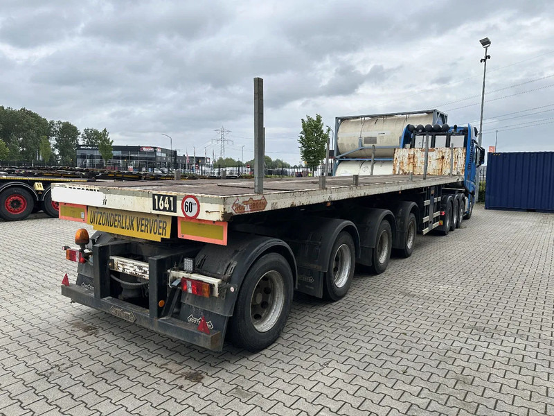 Nooteboom OVB-73-04, 73 tons 4-axle Ballast trailer, 3 hydraulic steering axles, 75% tyres, MOT 03/2026 - Semirimorchio cassonato/ Pianale: foto 5 Nooteboom OVB-73-04, 73 tons 4-axle Ballast trailer, 3 hydraulic steering axles, 75% tyres, MOT 03/2026 - Semirimorchio cassonato/ Pianale: foto 5