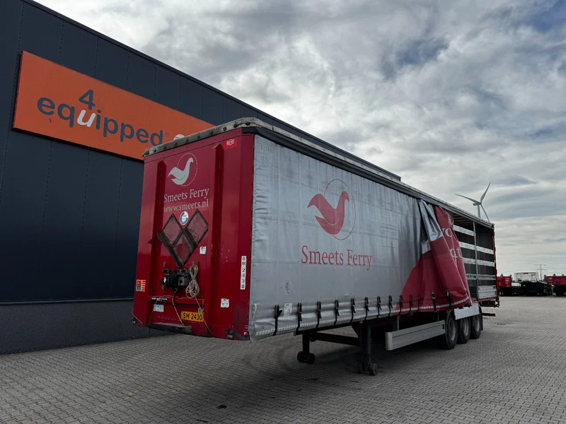 Pacton alu zijborden + planken, hardhouten vloer, NL-trailer, APK: 08-2026 - Semirimorchio centinato: foto 1 Pacton alu zijborden + planken, hardhouten vloer, NL-trailer, APK: 08-2026 - Semirimorchio centinato: foto 1