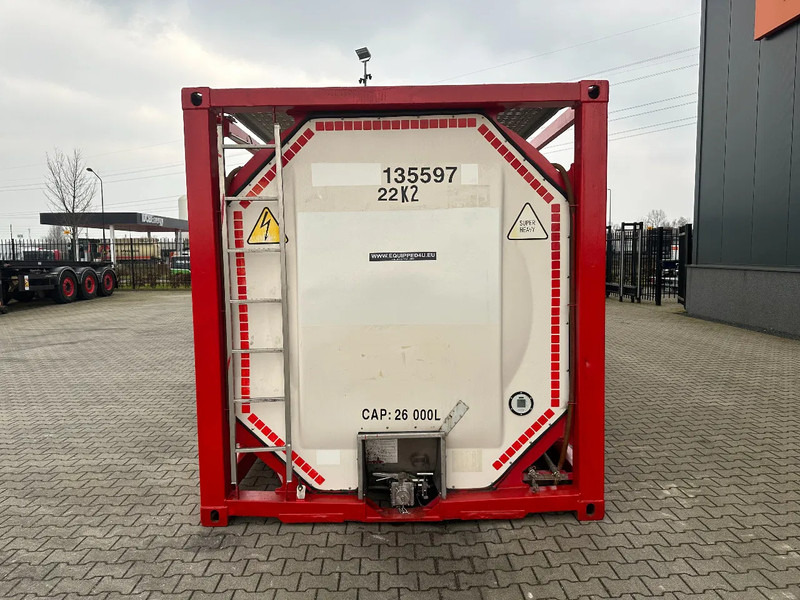 SINGAMAS 20FT ISO, 26.000L/1-COMP/3 BAFFELS/3 manholes, 5Y: 08-2027, L4BN, T11 - Serbatoio di stoccaggio: foto 5 SINGAMAS 20FT ISO, 26.000L/1-COMP/3 BAFFELS/3 manholes, 5Y: 08-2027, L4BN, T11 - Serbatoio di stoccaggio: foto 5