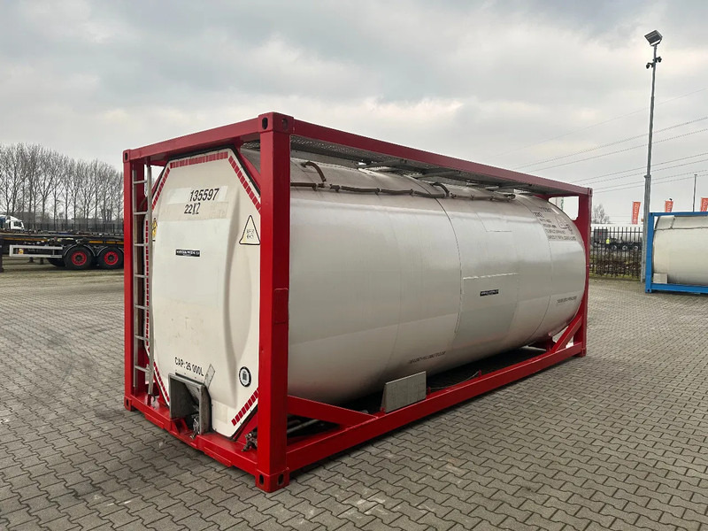 SINGAMAS 20FT ISO, 26.000L/1-COMP/3 BAFFELS/3 manholes, 5Y: 08-2027, L4BN, T11 - Serbatoio di stoccaggio: foto 4 SINGAMAS 20FT ISO, 26.000L/1-COMP/3 BAFFELS/3 manholes, 5Y: 08-2027, L4BN, T11 - Serbatoio di stoccaggio: foto 4