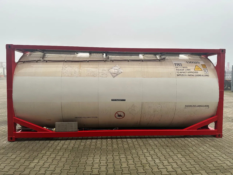 SINGAMAS 20FT ISO, 26.000L/1-COMP/3 BAFFELS/3 manholes, 5Y inspection: 06/2027 - Serbatoio di stoccaggio: foto 3 SINGAMAS 20FT ISO, 26.000L/1-COMP/3 BAFFELS/3 manholes, 5Y inspection: 06/2027 - Serbatoio di stoccaggio: foto 3