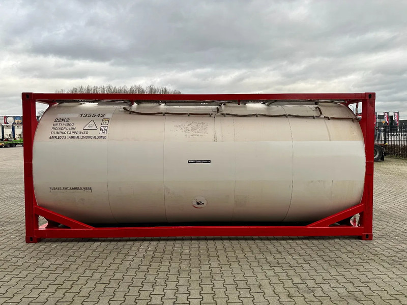 SINGAMAS 20FT ISO, 26.000L/1-COMP/3 BAFFELS/3 manholes, 5Y inspection: 06/2027 - Serbatoio di stoccaggio: foto 3 SINGAMAS 20FT ISO, 26.000L/1-COMP/3 BAFFELS/3 manholes, 5Y inspection: 06/2027 - Serbatoio di stoccaggio: foto 3